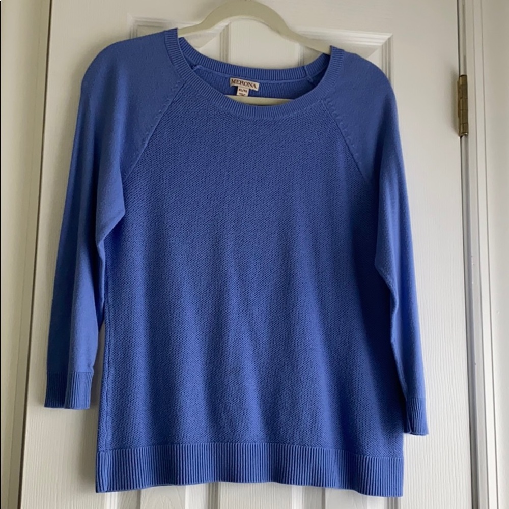 *Final Price* Periwinkle merona sweater